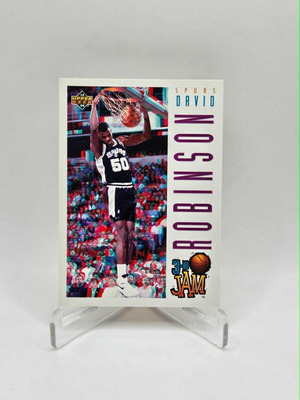 Upper Deck David Robinson 3-D Jam basketball card