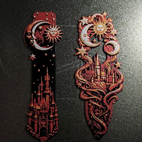 Harry Potter and Disney 3D Printed Bookmarks new