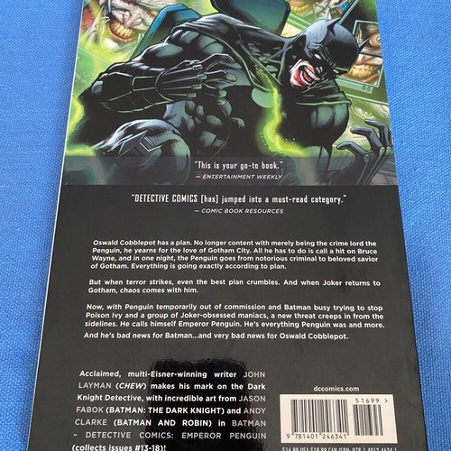 Batman – Detective Comics Volume 3 Emperor Penguin like new