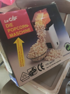 Popcorn machine new