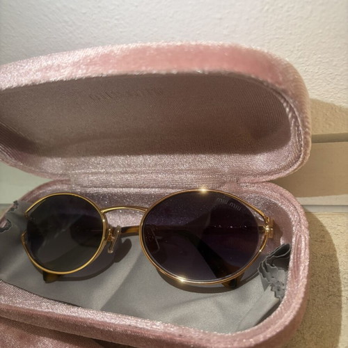 Miu Miu SMU52Y sunglasses like new, multicolor metal frame