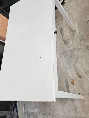 IKEA Idanas folding table used, white