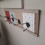 Decorative wall hook like new, light use