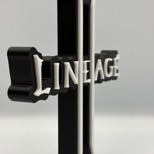 Διακοσμητικό γραφείου Lineage II L2 logo καινούργιο 3D printed
