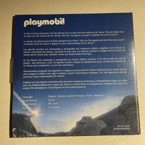 Playmobil DVD like new, animated
