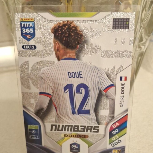 Desire Doue Numbers Panini 2026 card