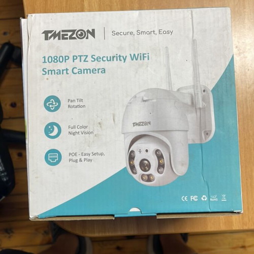 TMEZON MZ-W205CR-A WiFi PTZ Security Camera Full HD 1080P new