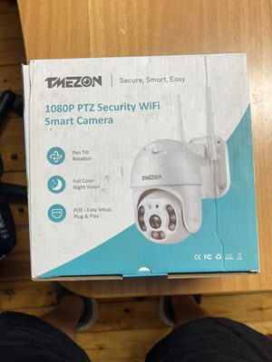 TMEZON MZ-W205CR-A WiFi PTZ Security Camera Full HD 1080P new