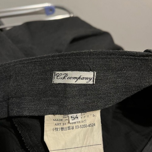 C.P. Company trousers used, size 54, black and gray