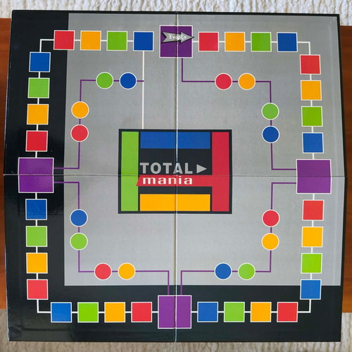 Total Mania board game used with cards and accessories