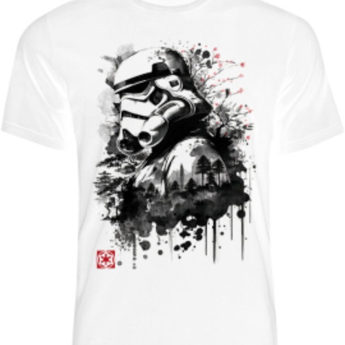Star Wars T-shirt new, white, cotton