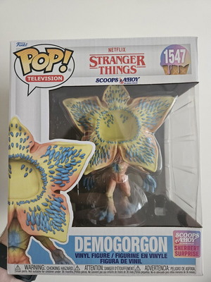 Demogorgon Funko Pop used with box and small damage