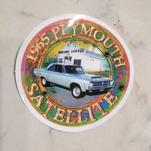 Hot Rod 1965 Plymouth Satellite sticker new