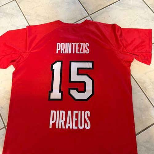 Olympiacos BC Store Printezis collectible t-shirt 2XL