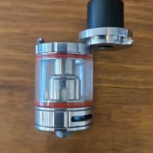 Smok TFV9 atomizer used without coil