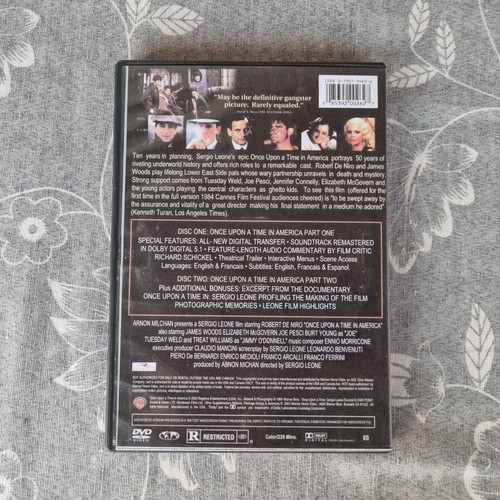 Once Upon a Time in America Two-Disc Special Edition DVD like new