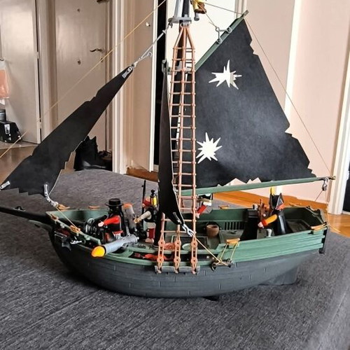 Pirate schooner new from 2014 with navigation system