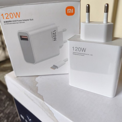Φορτιστής Xiaomi 120W καινούργιος με καλώδιο φόρτισης