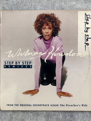 Whitney Houston Step By Step Remixes 2x12'' Vinyl Maxi Single used