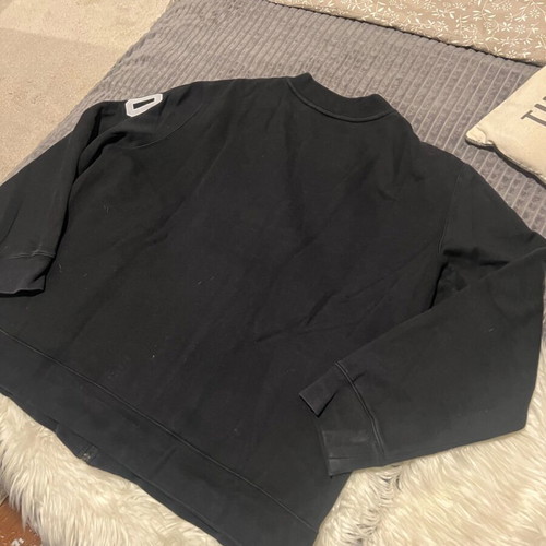Nike Hoodie Athletic Dept size XXL like new, black athletic zip-up sweatshirt