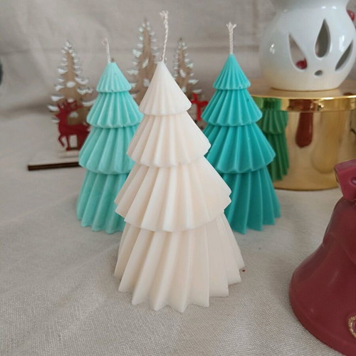 Handmade soy candle fir tree new with choice of scents