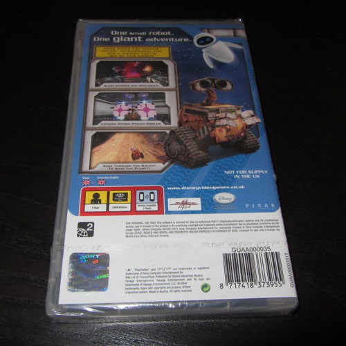 Disney Pixar WALL-E παιχνίδι Sony PSP καινούργιο σφραγισμένο