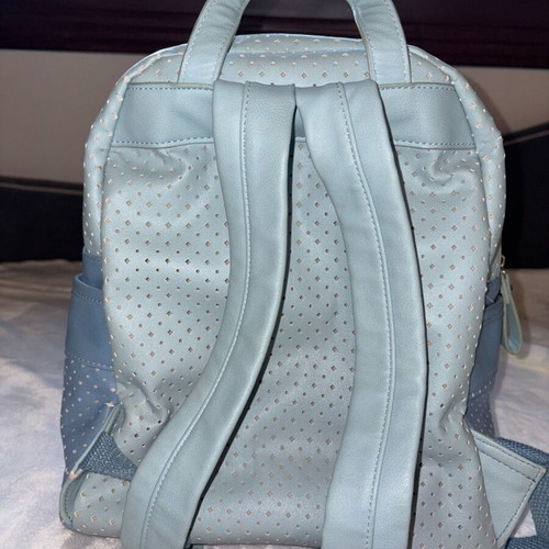 Backpack bag like new, blue with two shades and 4 pockets