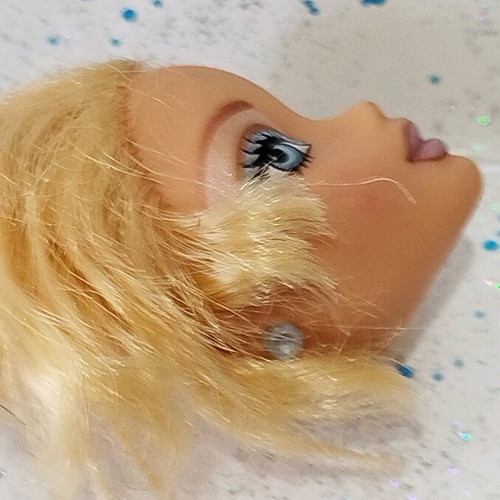 My Scene Kennedy heads lot of 3 used with flaws