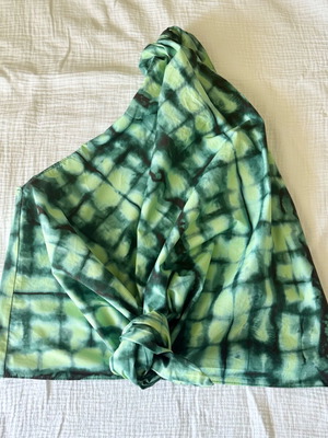 Zara one-shoulder top with tie