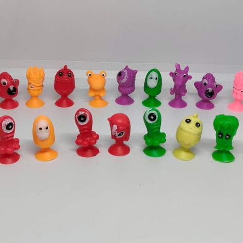 Stikeez Lidl collection like new, colorful suction figures