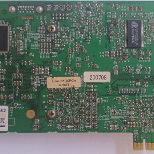 Canopus NHX-E2 video capture card used, PCI express