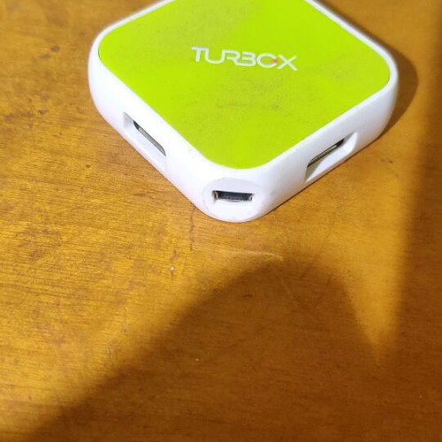 Usb hub Turbox used, 4 ports with mini usb connection