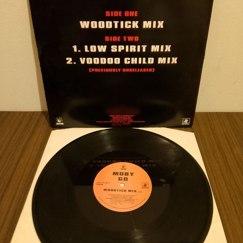Moby Go 12' EP used, electronic