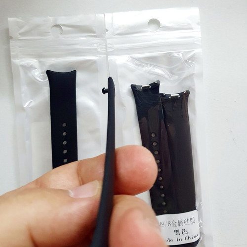 Silicone Bands for Xiaomi Smart Band 8, 9 and 10, new, set of 2
