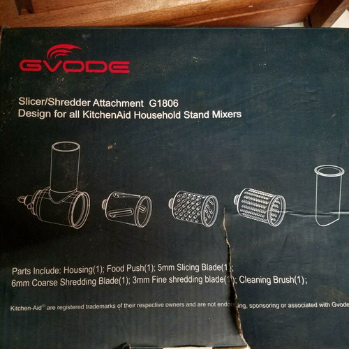 Gvode slicer shredder attachment for KitchenAid mixer