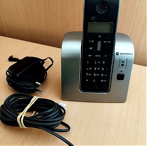 Σταθερό τηλέφωνο Motorola D201 (λειτουργικό + πλήρες)