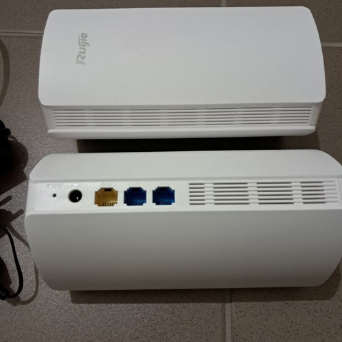 Riejie RG-M18 WiFi Mesh Network Access Point WiFi 6 Dual Band used, kit of two