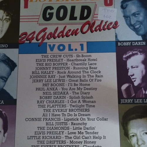 Va Yesterday's Gold Vol.1 LP album used, rock