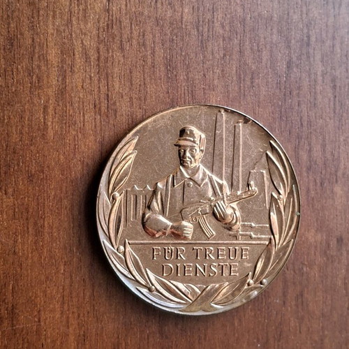 German Medal of the People's Army like new