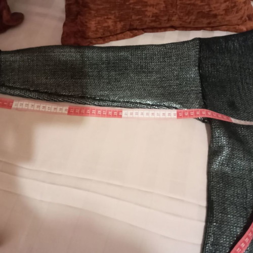 Silver long blouse used, size M
