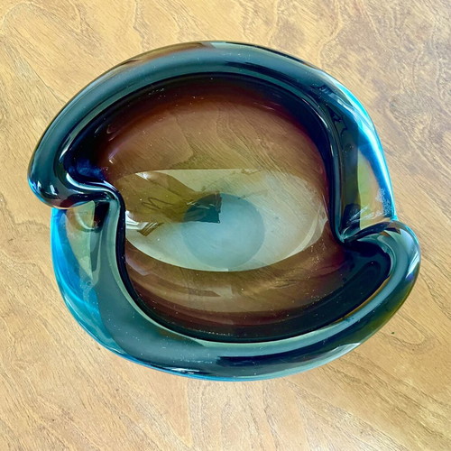 Murano vintage decorative glass bowl