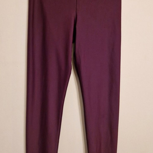 Enzzo shiny purple leggings medium like new