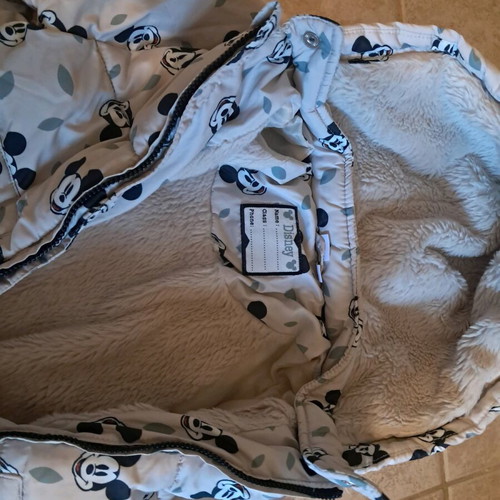 Disney children's jacket used white and blue size 92 cm