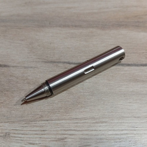 Edc Mini Pen stainless steel like new with carbide tip