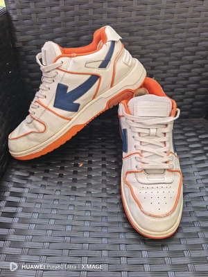 Off-White Out of Office sneakers used, size 43