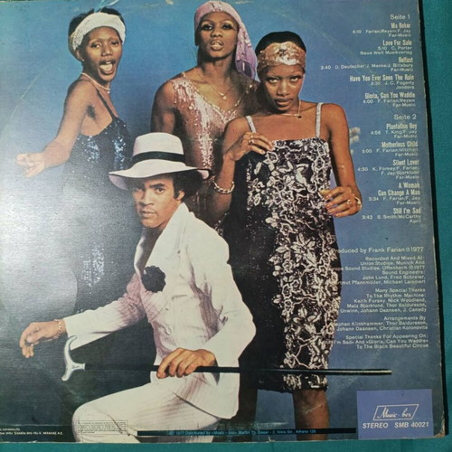 Boney M. Love For Sale vinyl record
