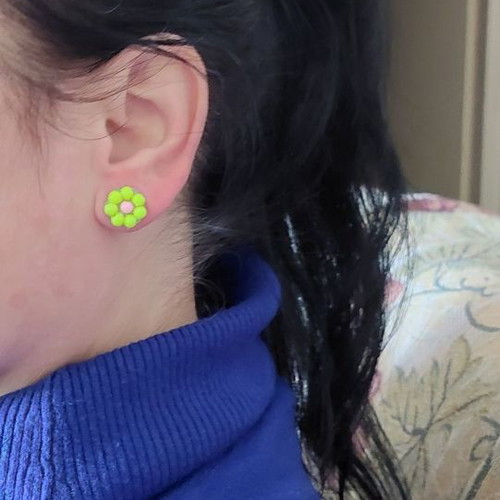 Handmade earrings new with care and love