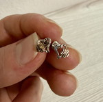 Silver earrings