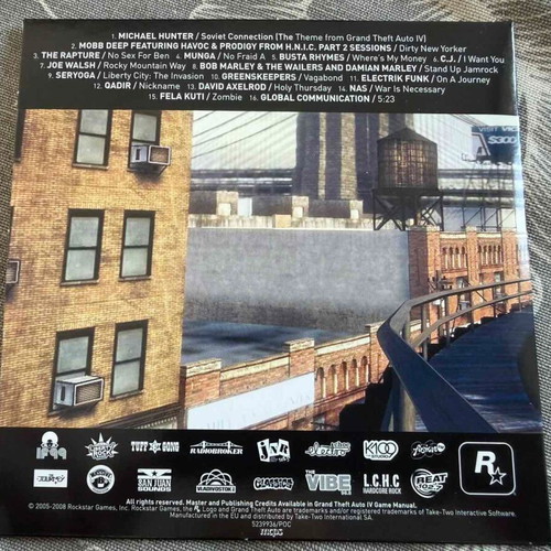 Grand Theft Auto IV Official Soundtrack CD like new
