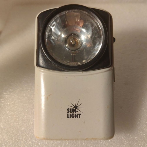 Flashlight used, old model in good condition